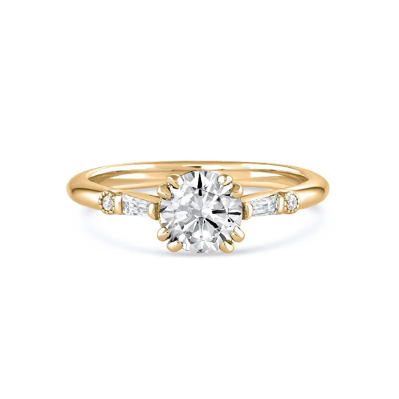 Eva Art Deco Five Stone Ring