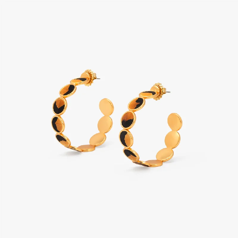 Rose gold hoop earringsColeen Hoop Earring