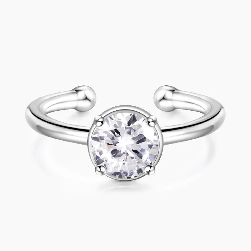 Women's Infinity Symbol Rings in Rose Gold for a Romantic TouchApril birthstone