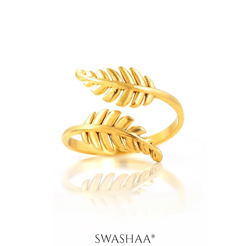 Women's Rings with Birthstones for a Personalized TouchChiara 18K Gold Plated Ring