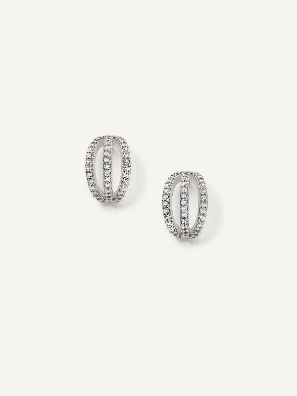 Gold hoop earringsHarper Huggie Hoops