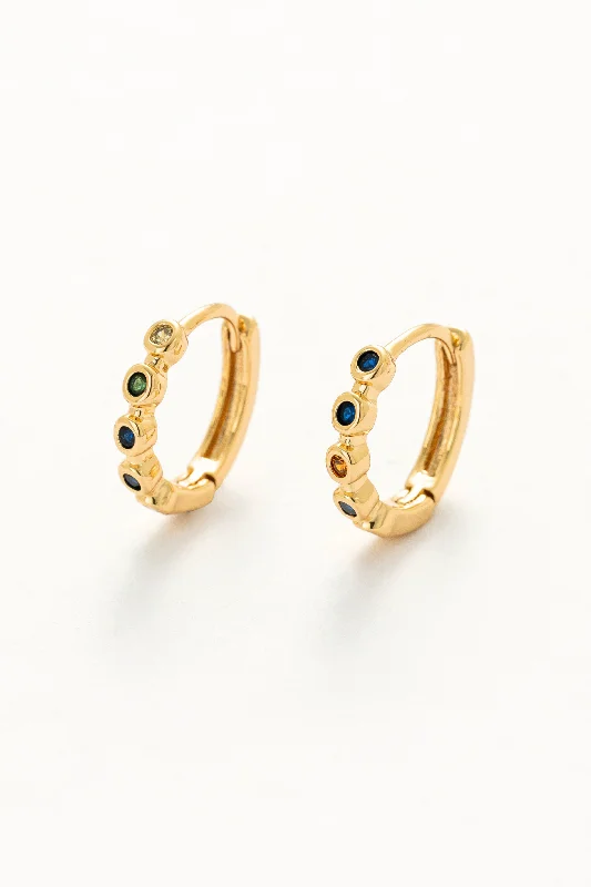 Hypoallergenic hoop earringsPrism Hoop Earrings