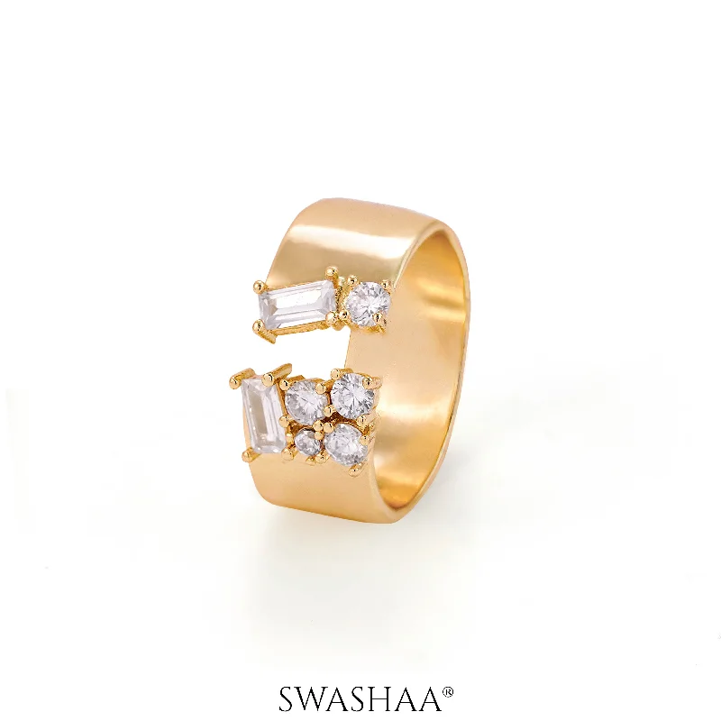 Adjustable Ring Sizes for Women's Rings in Stainless SteelKahvi 14K Gold Plated Ring Adjustable Ring Sizes for Women's Rings in Stainless SteelKahvi 14K Gold Plated Ring