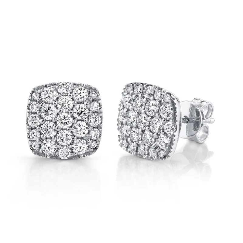 Men's Peridot Engagement Rings in 14K Gold - Filled Metal with a Micro - Pave SettingShy 14Kw Diamond Square Pave Stud Earrings Men's Peridot Engagement Rings in 14K Gold - Filled Metal with a Micro - Pave SettingShy 14Kw Diamond Square Pave Stud Earrings
