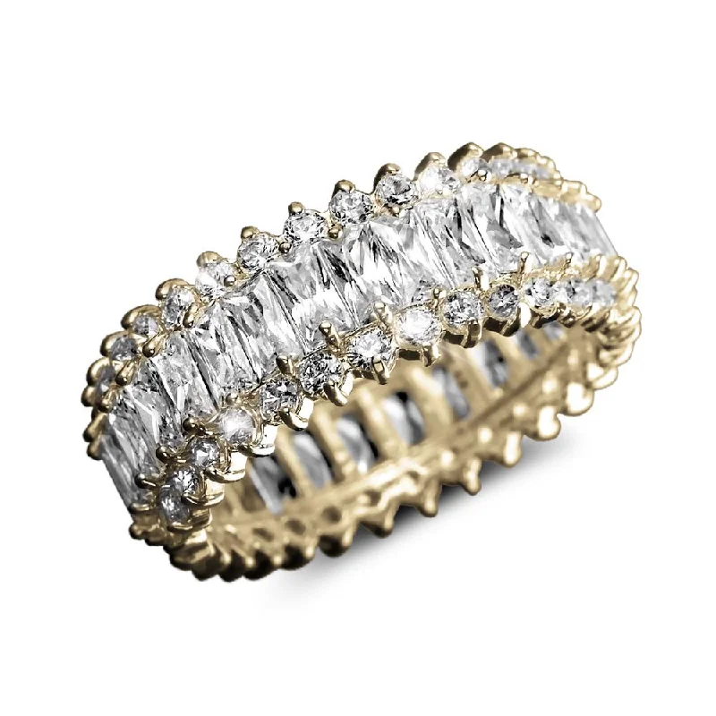 Vintage - Inspired Filigree - Design Women's Rings in Sterling SilverEndless Eternity Ring Vintage - Inspired Filigree - Design Women's Rings in Sterling SilverEndless Eternity Ring