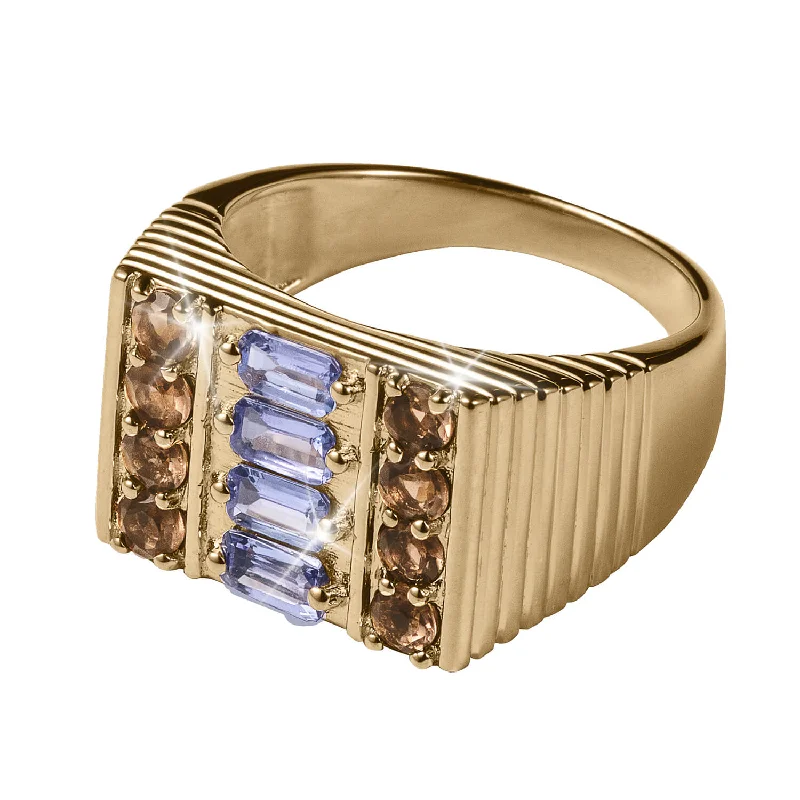Diamond - Encrusted Women's Rings for Special Occasions in 18K GoldSouth Beach Men's Ring