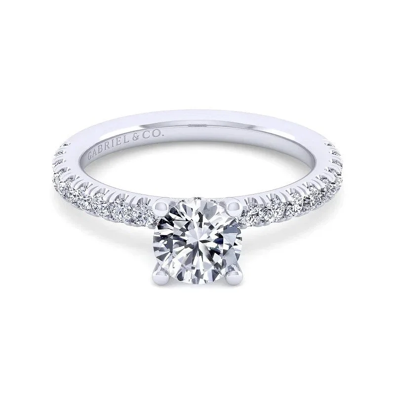 Men's Alexandrite Engagement Rings in Platinum with a Hidden Halo of DiamondsUlani - 14K White Gold Round Diamond Engagement Ring (Setting Only) Men's Alexandrite Engagement Rings in Platinum with a Hidden Halo of DiamondsUlani - 14K White Gold Round Diamond Engagement Ring (Setting Only)