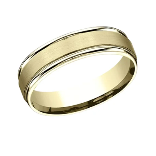 Men's spinning rings for fidget - friendly useThe SATIN Men's Band