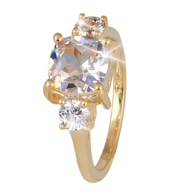 Women's 18K Gold Solitaire Diamond Ring for an Elegant Everyday LookAmerican Princess Ring Women's 18K Gold Solitaire Diamond Ring for an Elegant Everyday LookAmerican Princess Ring