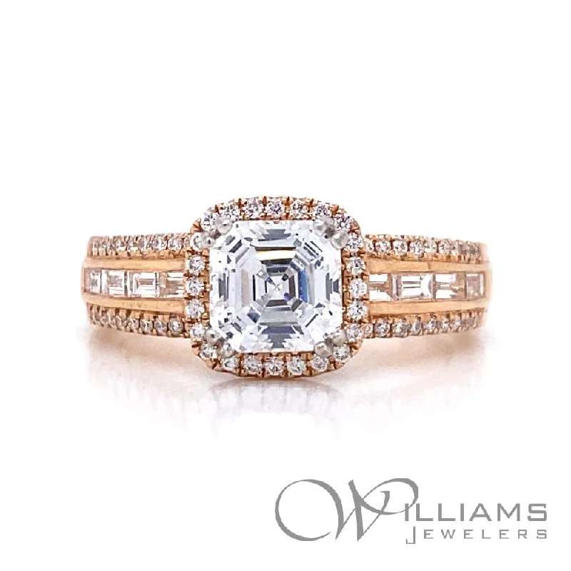 Men's Topaz Engagement Rings in 10K Gold with a Channel - Set Diamond BandWilliams Signature 14 Karat Diamond Engagement Ring Men's Topaz Engagement Rings in 10K Gold with a Channel - Set Diamond BandWilliams Signature 14 Karat Diamond Engagement Ring