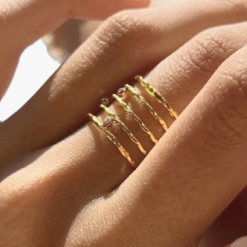 Silicone Women's Rings for a Comfortable and Durable OptionEMPIRE 18K RING - ADJUSTABLE CUBIC ZIRCONIA STACKABLE WATERPROOF Silicone Women's Rings for a Comfortable and Durable OptionEMPIRE 18K RING - ADJUSTABLE CUBIC ZIRCONIA STACKABLE WATERPROOF
