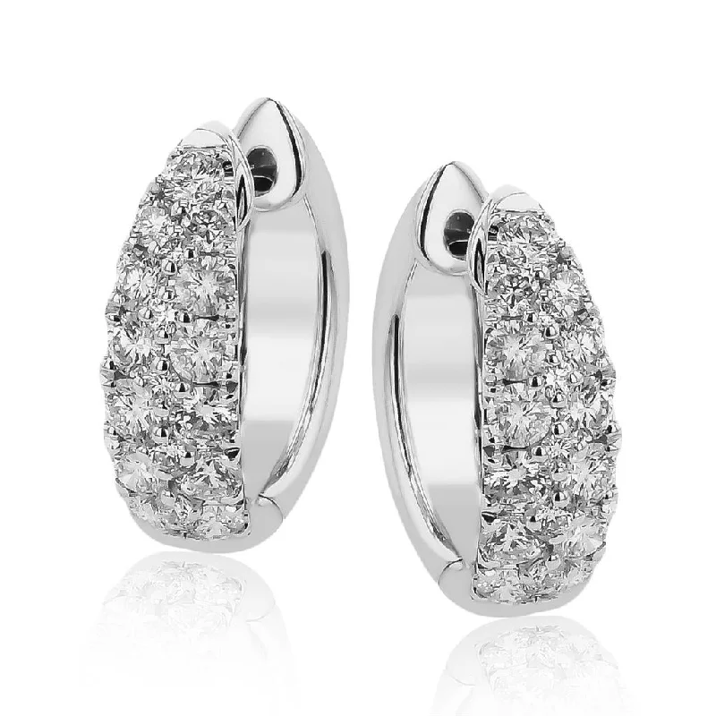 Men's Black Onyx Engagement Rings Set in Titanium for a Modern and Bold LookSimon G. Diamond Hoop Earrings Men's Black Onyx Engagement Rings Set in Titanium for a Modern and Bold LookSimon G. Diamond Hoop Earrings