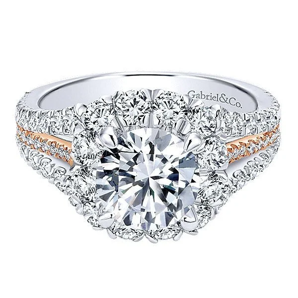 Men's Tanzanite Engagement Rings in Palladium with a Three - Stone ArrangementTriple Shank Style Halo Diamond Ring 1.33 Cttw 14K Gold 316A Men's Tanzanite Engagement Rings in Palladium with a Three - Stone ArrangementTriple Shank Style Halo Diamond Ring 1.33 Cttw 14K Gold 316A