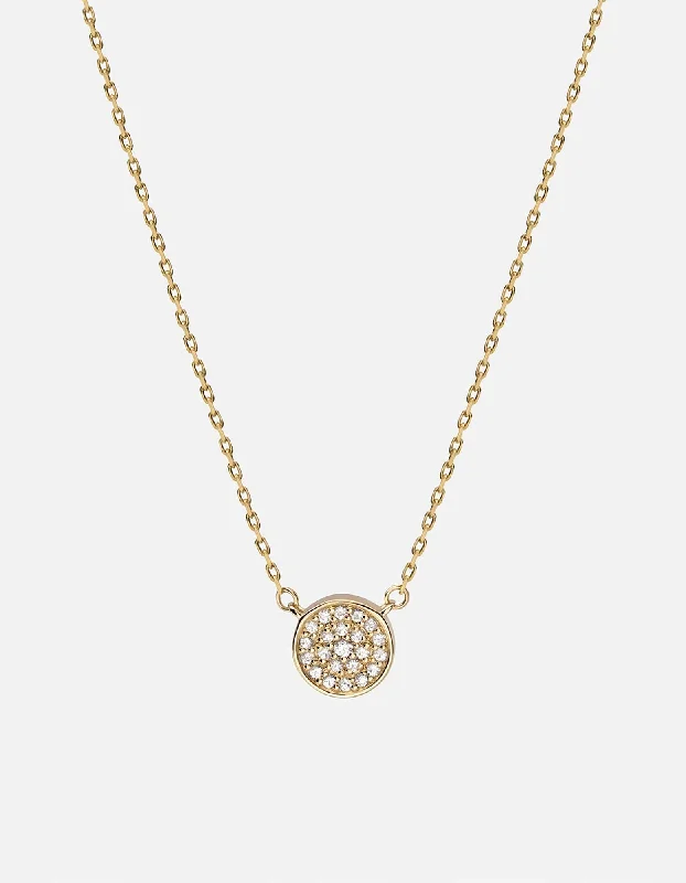 Diamond - Encrusted Women's Rings for Special Occasions in 18K GoldHorizon Necklace, 14k Gold Pavé Diamond - Encrusted Women's Rings for Special Occasions in 18K GoldHorizon Necklace, 14k Gold Pavé