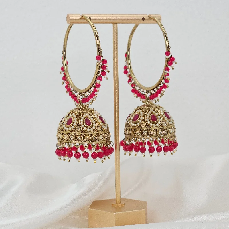 Huggie hoop earringsPreet - Bali Jhumka Earrings