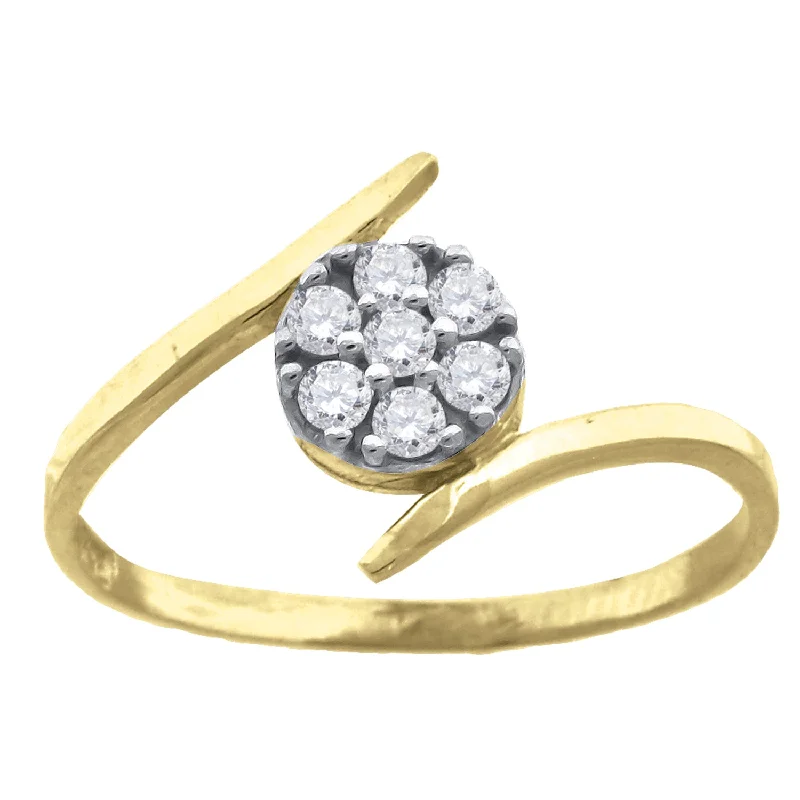 Textured Fashion Rings in Pewter with Hammered and Embossed SurfacesKeene Jewelers 10kt Two-tone Gold Womens Cubic Zirconia Round Ring Textured Fashion Rings in Pewter with Hammered and Embossed SurfacesKeene Jewelers 10kt Two-tone Gold Womens Cubic Zirconia Round Ring