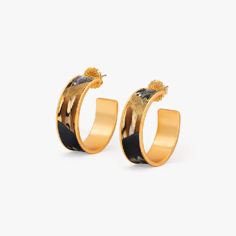 Silver hoop earringsDenali Hoop Earring