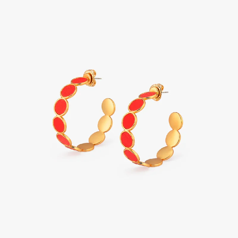 Hoop earrings for womenPage Hoop Earring
