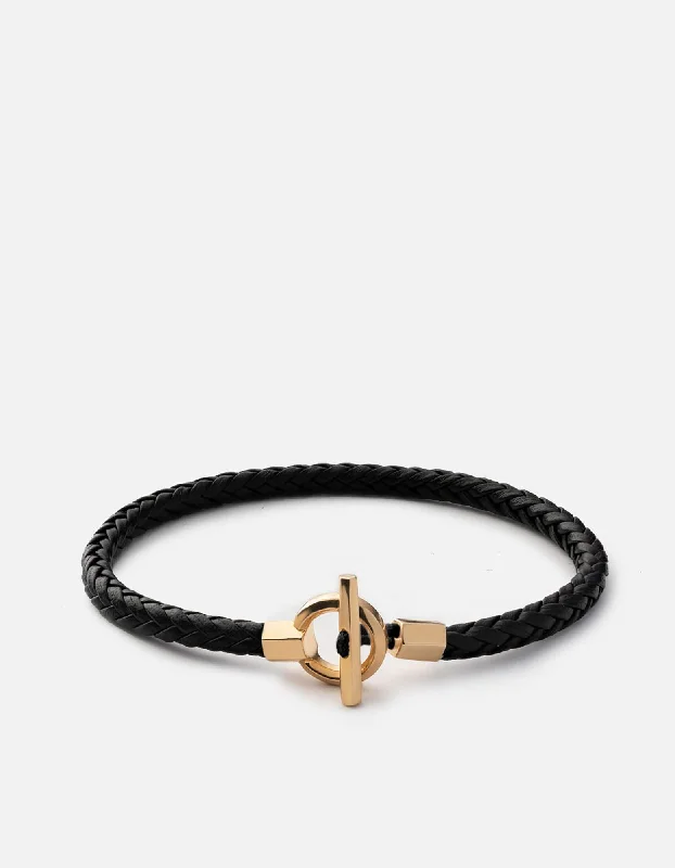 Women's Rings with Hidden Compartments for Secret KeepsakesAtlas Leather Bracelet, Gold Vermeil Women's Rings with Hidden Compartments for Secret KeepsakesAtlas Leather Bracelet, Gold Vermeil
