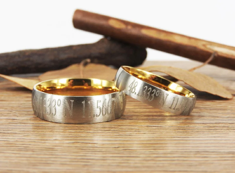 Men's lightweight rings for all - day comfortLatitude Longitude Ring, Coordinate Ring, Longitude Latitude, Personalized Ring, Personalized Jewelry,ring coordinates Men's lightweight rings for all - day comfortLatitude Longitude Ring, Coordinate Ring, Longitude Latitude, Personalized Ring, Personalized Jewelry,ring coordinates