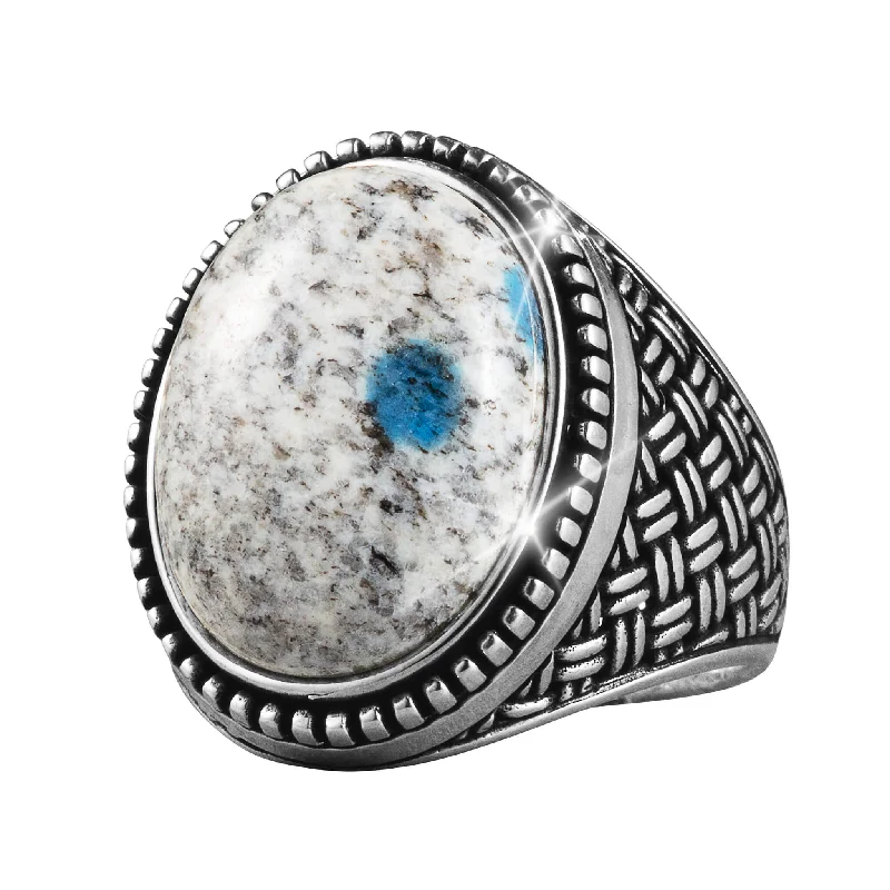 Magnetic Clasp Women's Rings for Easy Wearing and RemovalJasper Knight Men's Ring