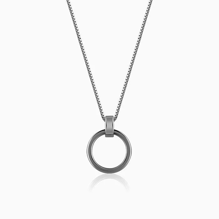 Men's spinning rings for fidget - friendly useBlack Rhodium Shadow Striker Pendant With Box Chain For Him Men's spinning rings for fidget - friendly useBlack Rhodium Shadow Striker Pendant With Box Chain For Him