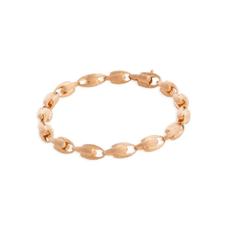 Marco Bicego Lucia 18ct Rose Gold Small Link Bracelet