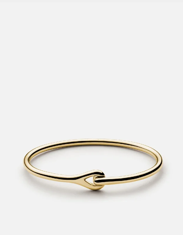 Silicone Women's Rings for a Comfortable and Durable OptionNeo Cuff, Gold Vermeil