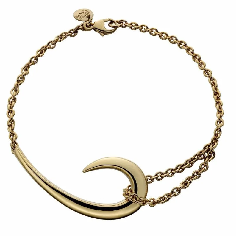Shaun Leane Sabre Yellow Gold Vermeil Hook Bracelet