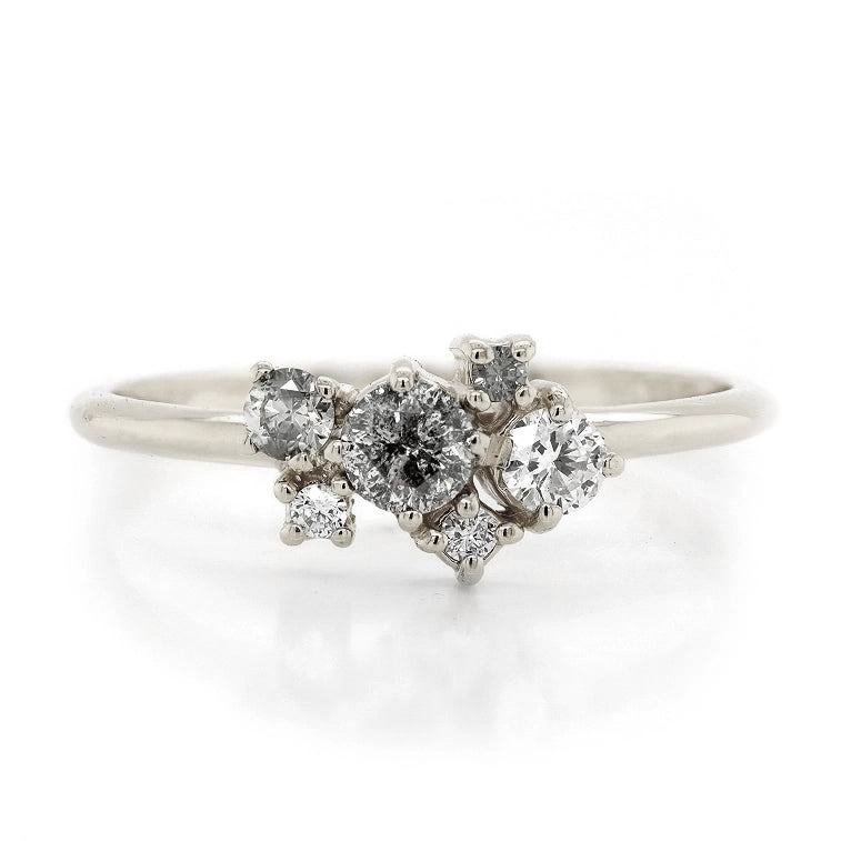 Eva Cluster ring | diamond