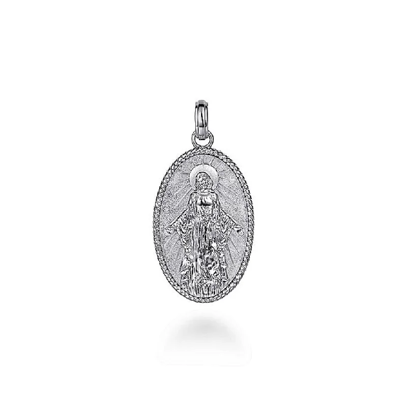 Men's Opal Engagement Rings in 10K Gold with a Milgrain - Trimmed BandGabriel Sterling Silver Virgin Mary Pendant Men's Opal Engagement Rings in 10K Gold with a Milgrain - Trimmed BandGabriel Sterling Silver Virgin Mary Pendant