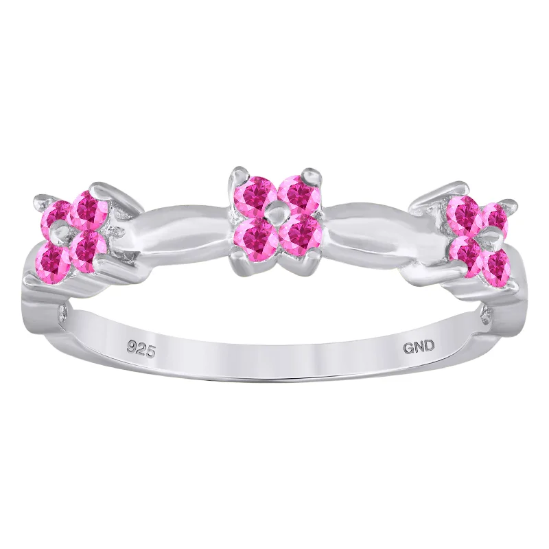 Magnetic Fashion Rings in Stainless Steel with a Modern, Interlocking DesignKeene Jewelers 925 Sterling Silver Womens Pink Cubic-Zirconia Flower Ring Size 6 Magnetic Fashion Rings in Stainless Steel with a Modern, Interlocking DesignKeene Jewelers 925 Sterling Silver Womens Pink Cubic-Zirconia Flower Ring Size 6