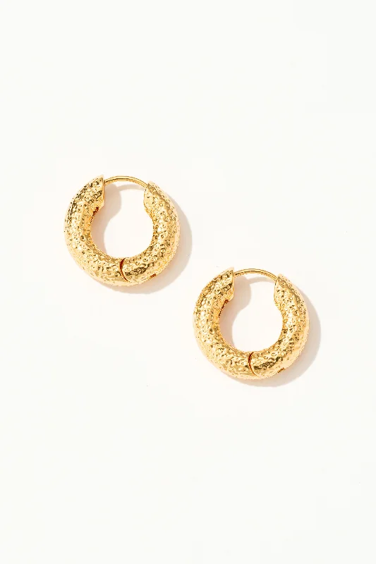 Silver hoop earringsZora Earrings