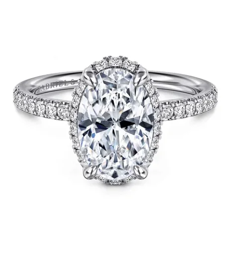Men's Emerald Engagement Rings with 14K Yellow Gold and Vintage - Style Filigree14K White Gold 0.30cttw SI2 G-H Diamond Semi-Mount Engagement Ring by Gabriel Men's Emerald Engagement Rings with 14K Yellow Gold and Vintage - Style Filigree14K White Gold 0.30cttw SI2 G-H Diamond Semi-Mount Engagement Ring by Gabriel