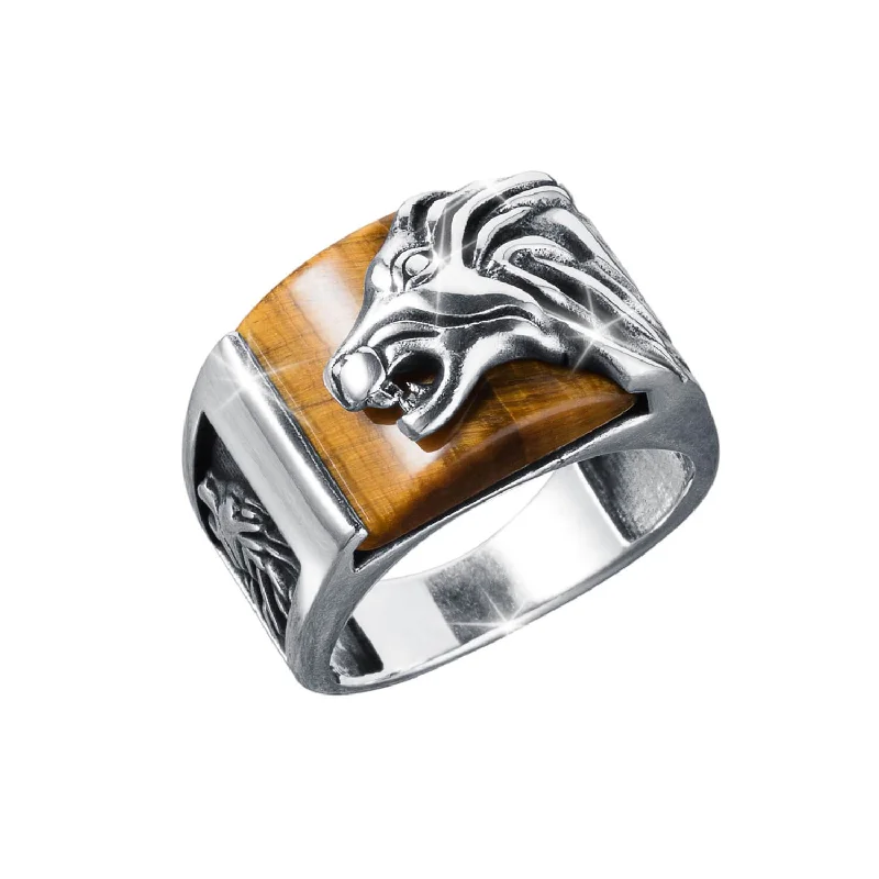 Women's Rings with Birthstones for a Personalized TouchLeo Tiger's Eye Men's Ring Women's Rings with Birthstones for a Personalized TouchLeo Tiger's Eye Men's Ring
