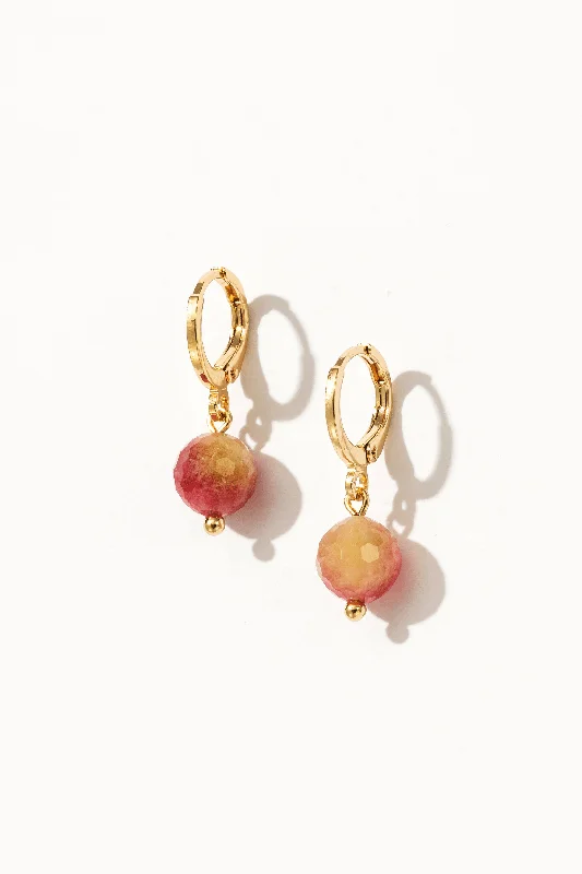 Hypoallergenic hoop earringsTigerite Drop Huggie Earrings