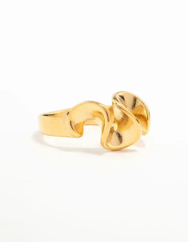Beaded Fashion Rings in Natural Stones and Cotton Cord for a Handmade AestheticWaterproof Gold Plated Stainless Steel Layered Ribbon Ring Beaded Fashion Rings in Natural Stones and Cotton Cord for a Handmade AestheticWaterproof Gold Plated Stainless Steel Layered Ribbon Ring