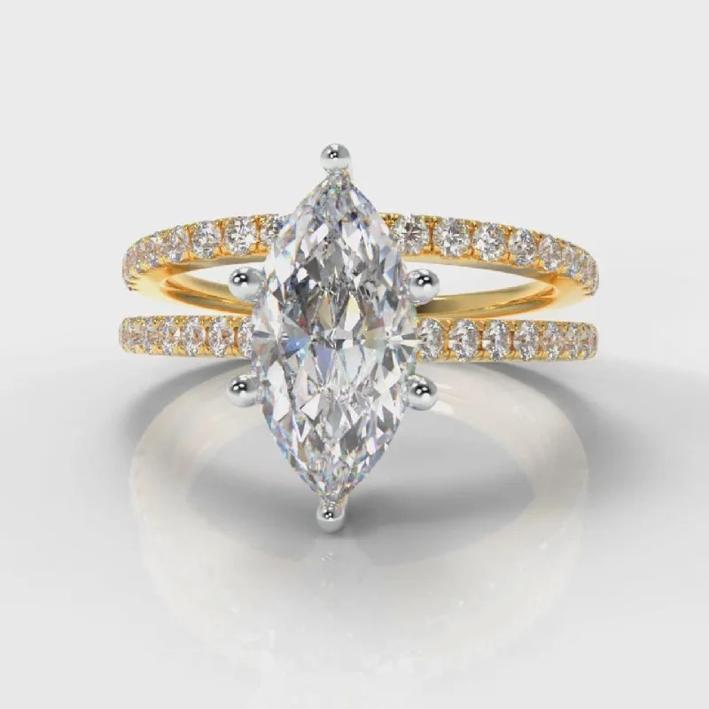 Men's Malachite Engagement Rings in 14K Gold with a Carved Stone CenterpieceStar Petite Micropavé Marquise Diamond Bridal Set - Yellow Gold Men's Malachite Engagement Rings in 14K Gold with a Carved Stone CenterpieceStar Petite Micropavé Marquise Diamond Bridal Set - Yellow Gold