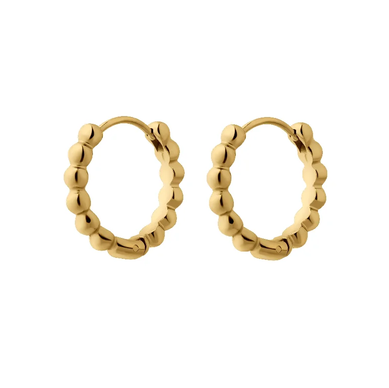 Large hoop earringsGirly Pop Hoops