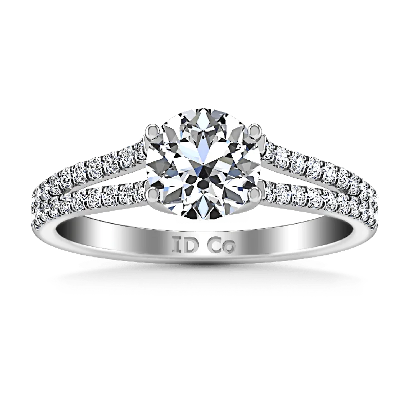 Silicone Women's Rings for a Comfortable and Durable OptionRound Diamond Pave Engagement Ring Dream 14K White Gold Silicone Women's Rings for a Comfortable and Durable OptionRound Diamond Pave Engagement Ring Dream 14K White Gold