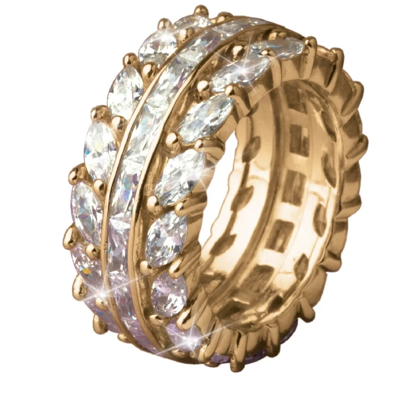 Tennis - Style Women's Rings with a Row of Round Diamonds in PlatinumFlorida Infinity Ring Tennis - Style Women's Rings with a Row of Round Diamonds in PlatinumFlorida Infinity Ring