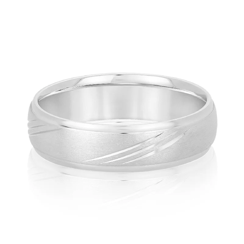 Men's classic silver wedding rings with simple bandsMen's Domed and Scratch Textured Wedding Band Men's classic silver wedding rings with simple bandsMen's Domed and Scratch Textured Wedding Band