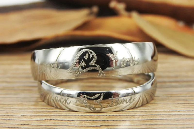 Men's polished brass rings with a warm glowHandmade Two Heart become One Heart Matching Wedding Rings, his and her promise ring, Wedding Rings Set, couple rings Men's polished brass rings with a warm glowHandmade Two Heart become One Heart Matching Wedding Rings, his and her promise ring, Wedding Rings Set, couple rings