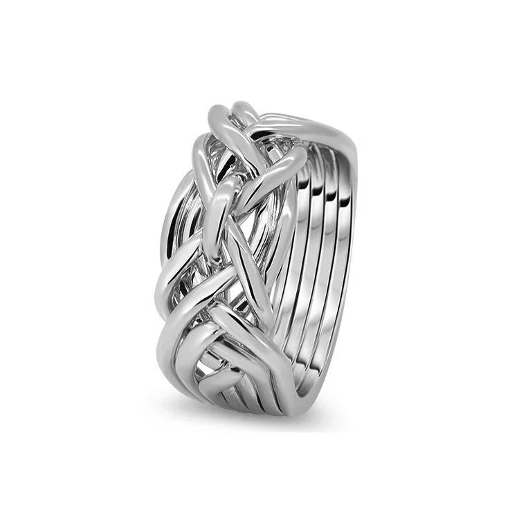 Tennis - Style Women's Rings with a Row of Round Diamonds in PlatinumWomens Platinum 7D-L Tennis - Style Women's Rings with a Row of Round Diamonds in PlatinumWomens Platinum 7D-L