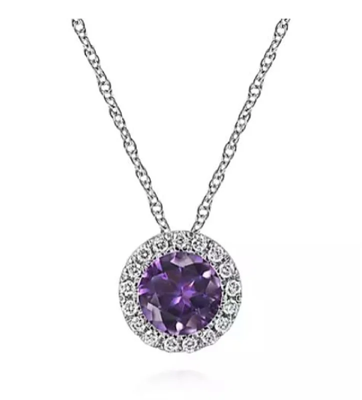 Men's Malachite Engagement Rings in 14K Gold with a Carved Stone CenterpieceGabriel Amethyst & Diamond Halo Pendant Men's Malachite Engagement Rings in 14K Gold with a Carved Stone CenterpieceGabriel Amethyst & Diamond Halo Pendant