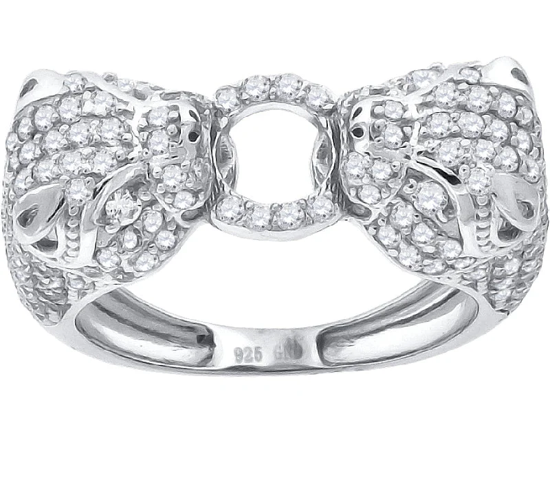Open - Band Fashion Rings in Sterling Silver with Gemstone InlaysKeene Jewelers 925 Sterling Silver Womens Cubic-Zirconia Bow Knot Fashion Ring Open - Band Fashion Rings in Sterling Silver with Gemstone InlaysKeene Jewelers 925 Sterling Silver Womens Cubic-Zirconia Bow Knot Fashion Ring