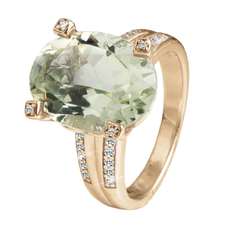 Statement - Making Cocktail Rings for Women with Large Cubic ZirconiaSeamist Ring