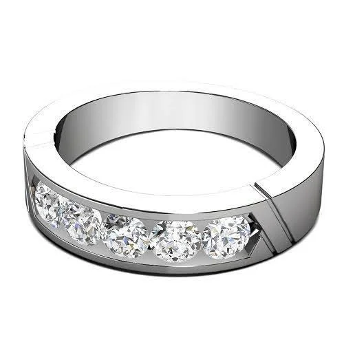 Men's zodiac - sign rings for a personalized touch0.60 CT Round Cut Diamonds - Mens Wedding Band Men's zodiac - sign rings for a personalized touch0.60 CT Round Cut Diamonds - Mens Wedding Band