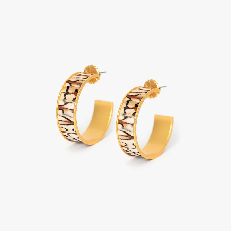 Trendy hoop earringsJules Hoop Earring