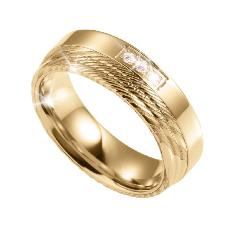 Vintage - Inspired Filigree - Design Women's Rings in Sterling SilverDamascus Steel Ring Vintage - Inspired Filigree - Design Women's Rings in Sterling SilverDamascus Steel Ring